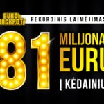 81 MILJONS eiro Visu laiku Baltijas veiksmes rekords!