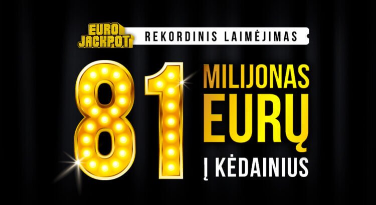 81 MILJONS eiro Visu laiku Baltijas veiksmes rekords!